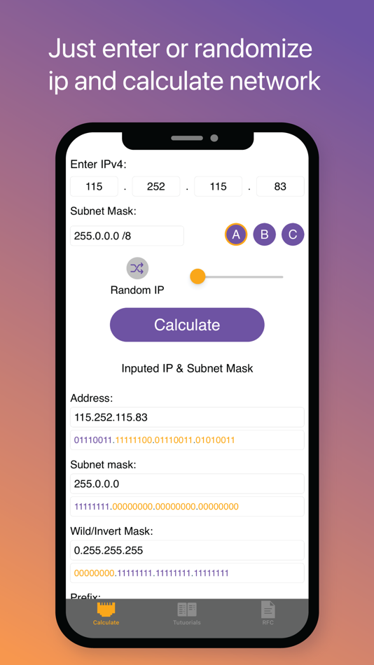 #1. IPCalc - Calculate The Network (iOS) 由: Vahagn Hovvyan