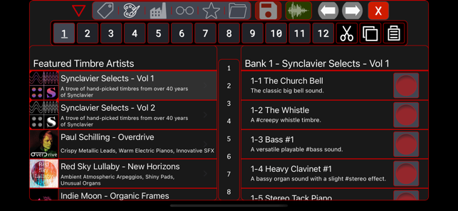 ‎Synclavier Go! App and Plugin Screenshot