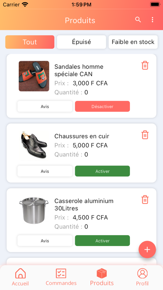 #3. Le Grand Dépôt-Vendeur (iOS) Podle: STEEVEN ACHI