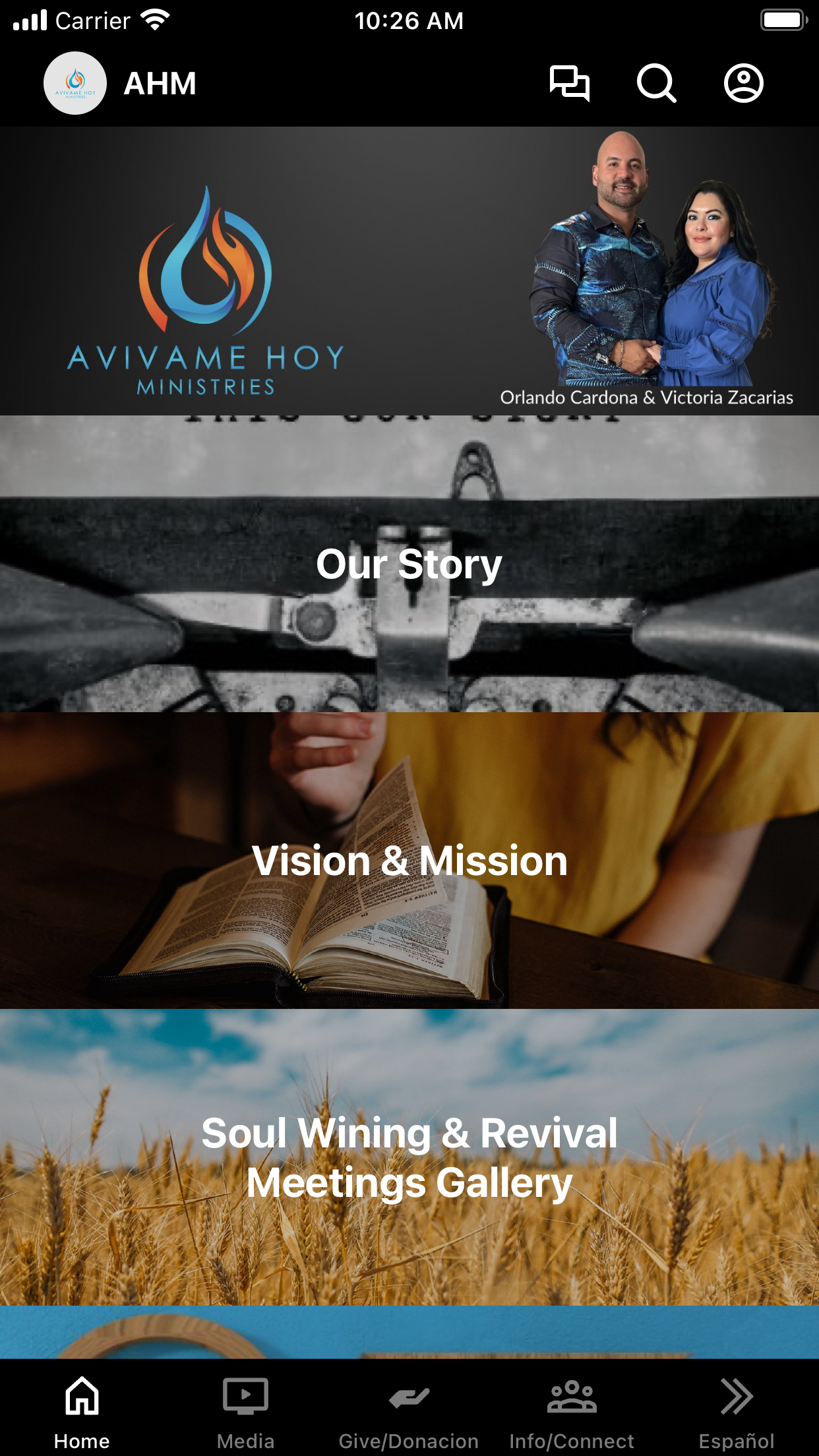 AVIVAME HOY MINISTRIES