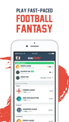 Game screenshot Goalfury - Fantasy football mod apk