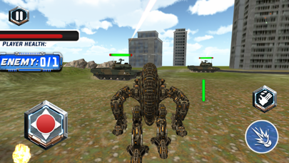 Tanks Vs Robots Futuristic War Screenshot