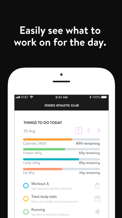 RAC Coach Screenshot