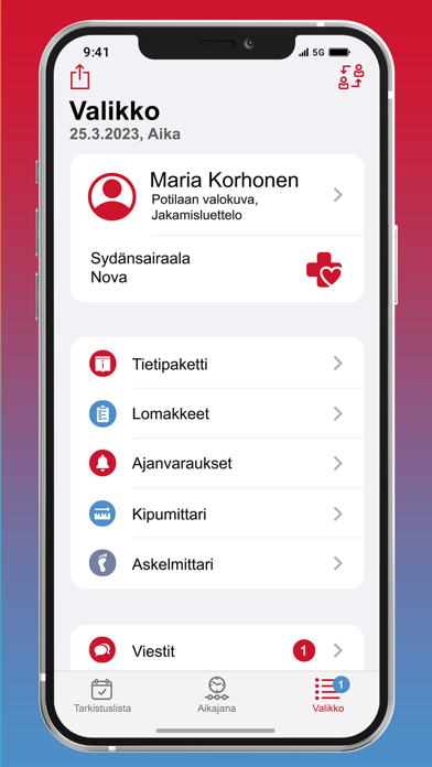 Sydänsairaala OmaSydän Screenshot