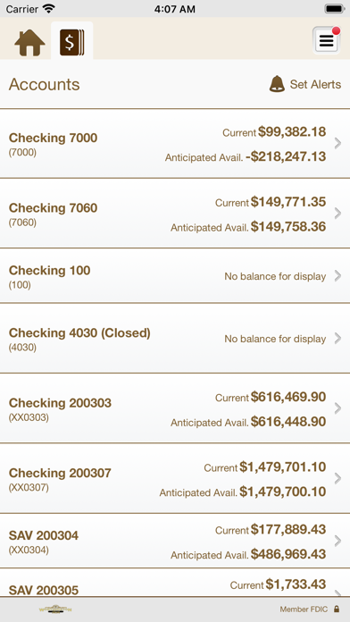 Worthington Bank Business Screenshot