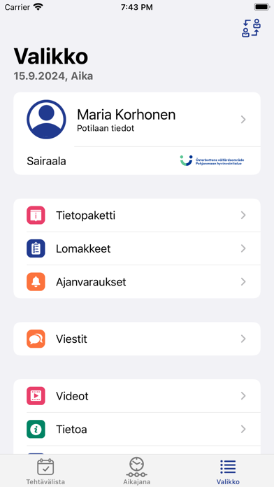 ÖVPH Helppari Screenshot
