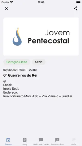 Game screenshot Jovem Pentecostal apk