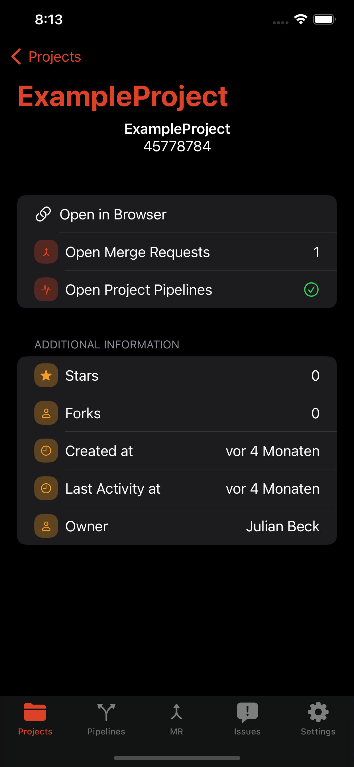 Glance for Gitlab