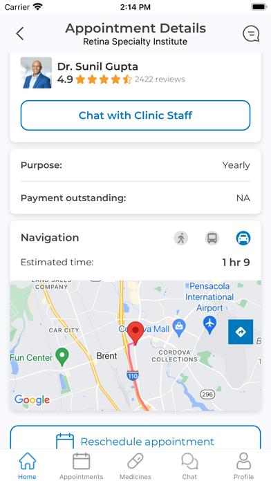 Clear Healthcare Screenshot