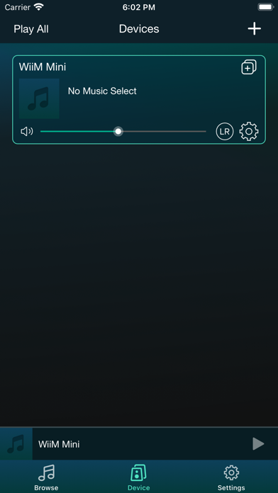 Songbird Control Screenshot