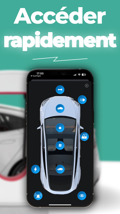 Screenshot #3 pour Teslamote : remote for Tesla