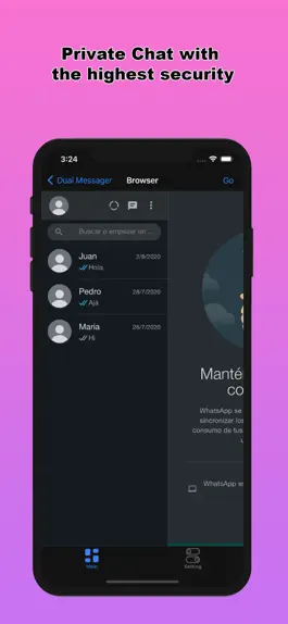 Game screenshot Dual Messenger - Multi Social hack