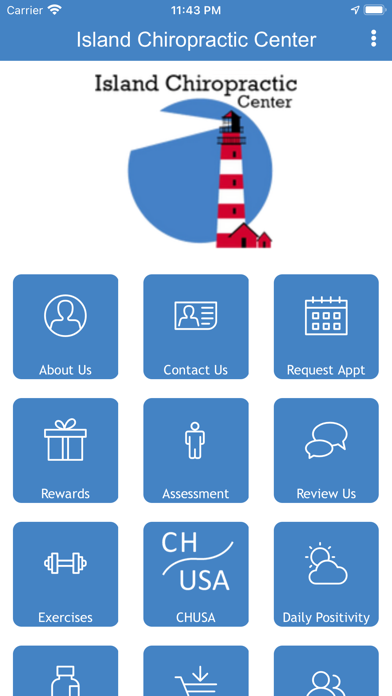 Island Chiropractic Center Screenshot