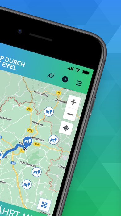 App durch die Eifel Screenshot