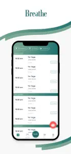 Breathe Yoga Studio screenshot #1 for iPhone