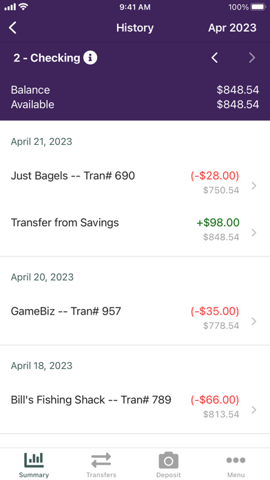 Opportunities Mobile Banking Screenshot