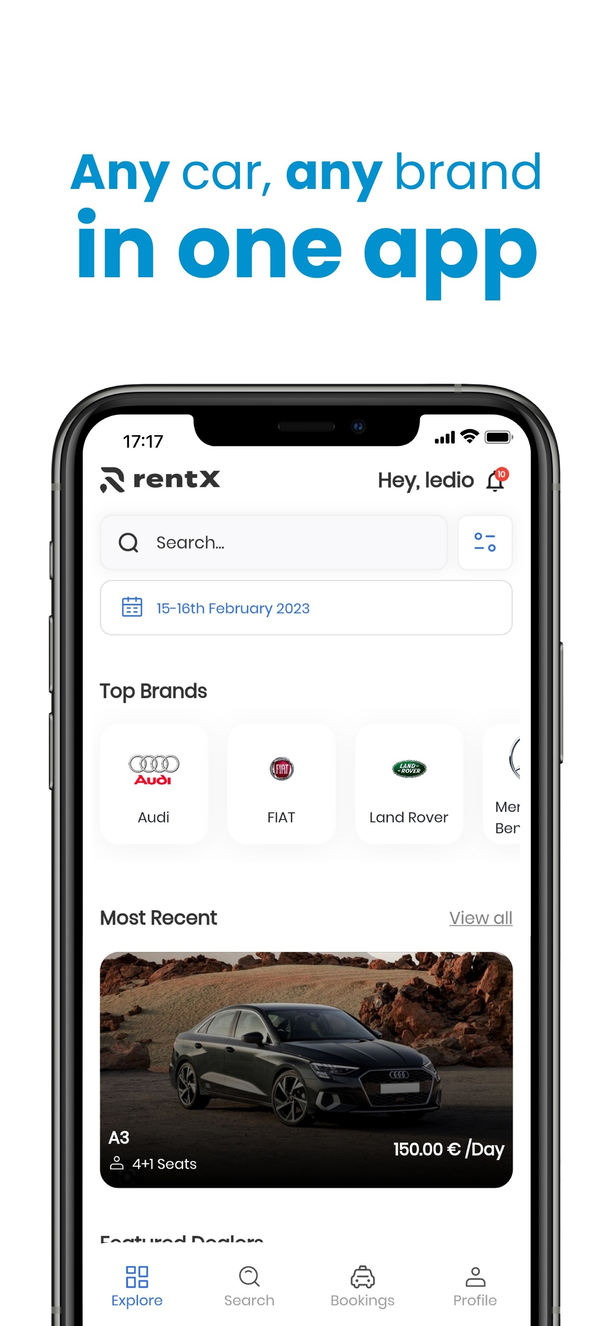 RentX - Car Rentals