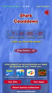 shark countdown iphone screenshot 1