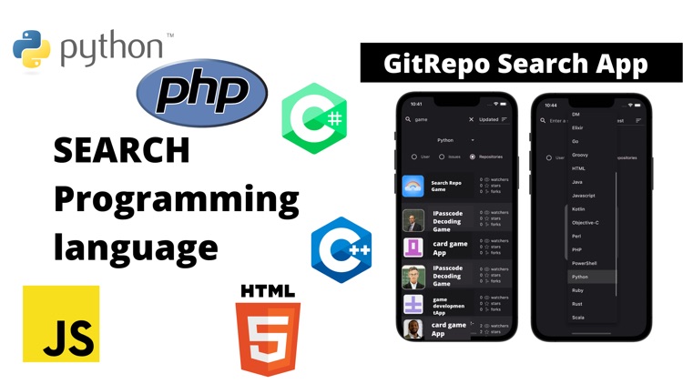 GitRepo easy Search App.simple