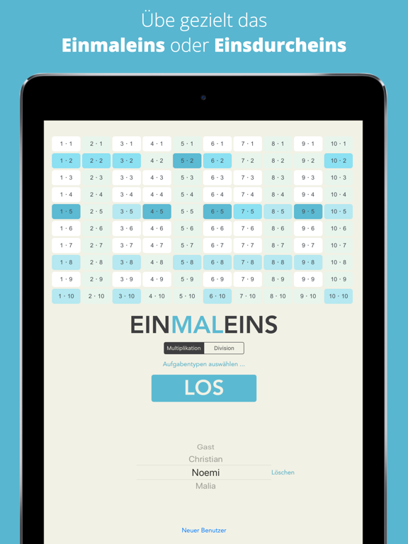 Screenshot #4 pour Multiplication Division