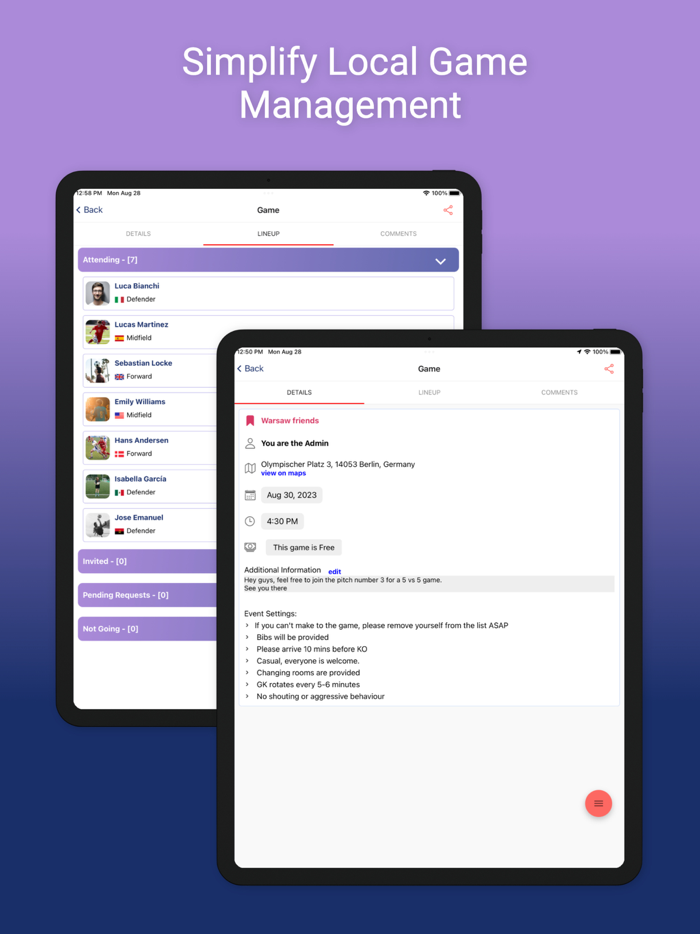 Kickr Social Football App
