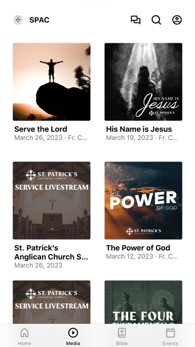 St. Patrick's Anglican Church Screenshot