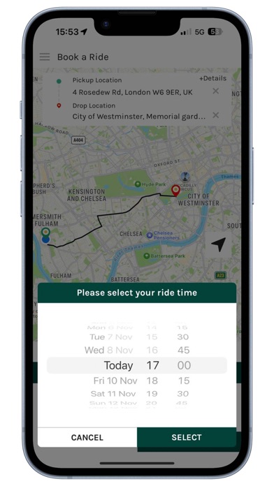Taxiapp UK: London Black Cab Screenshot