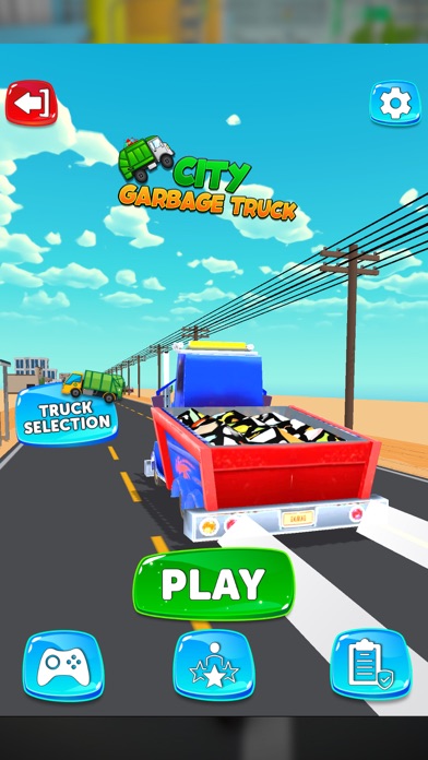 Garbage Truck Driving Game Screenshot