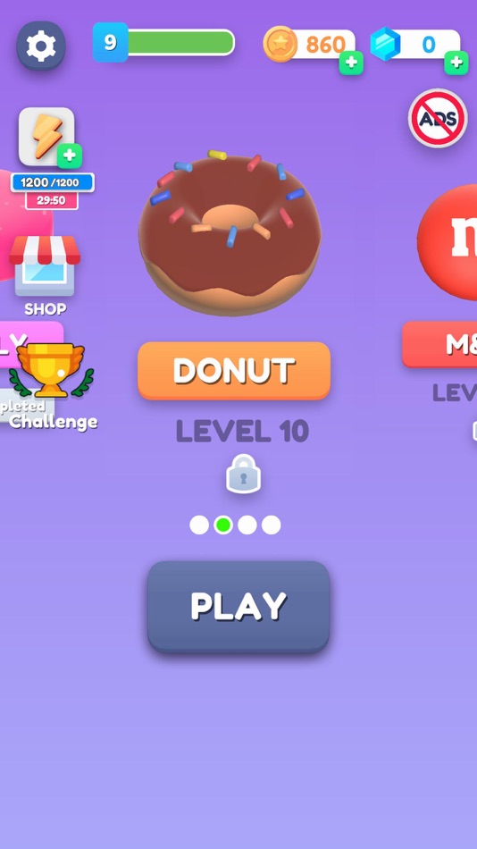 #2. Sweet Sort! (iOS) By: Six Pawns