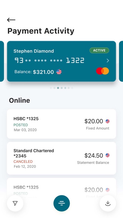 Shore United Bank Credit Card Screenshot