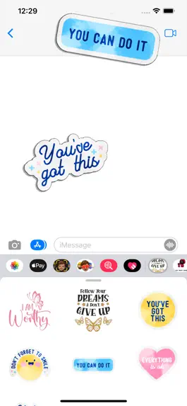 Game screenshot Motivational Stickers 2021 hack