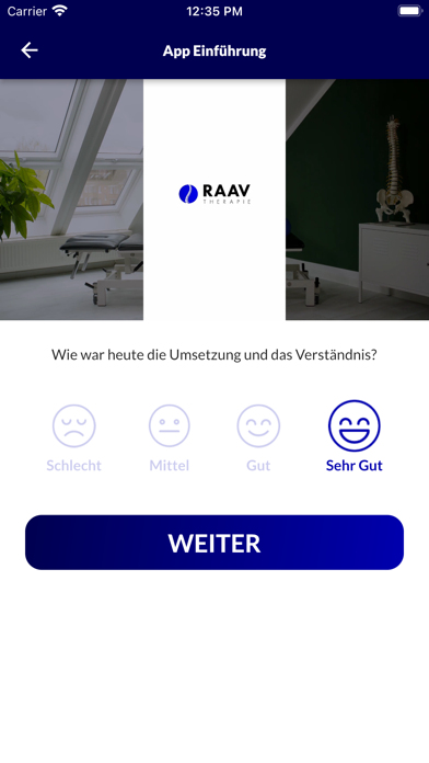 Raav Therapie Screenshot