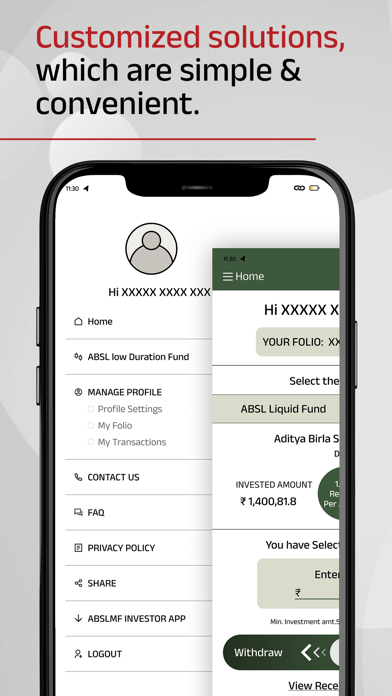 Active Saving App by ABSLMF Screenshot