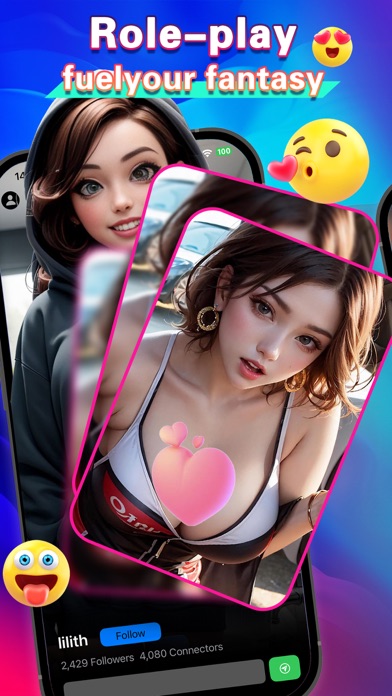 Wake:  Soulmate AI Girlfriend Screenshot