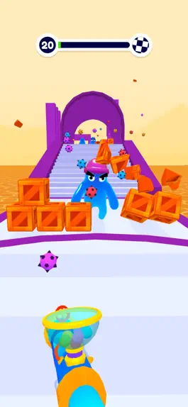 Game screenshot Blob Shooter 3D: Slice Master apk