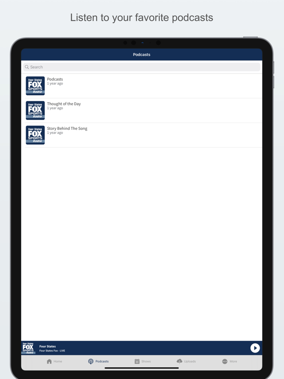 Four States Fox Sports Radioのおすすめ画像4