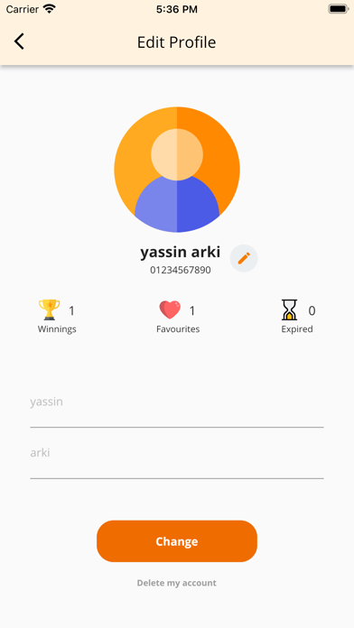 LOYAL Cards Screenshot