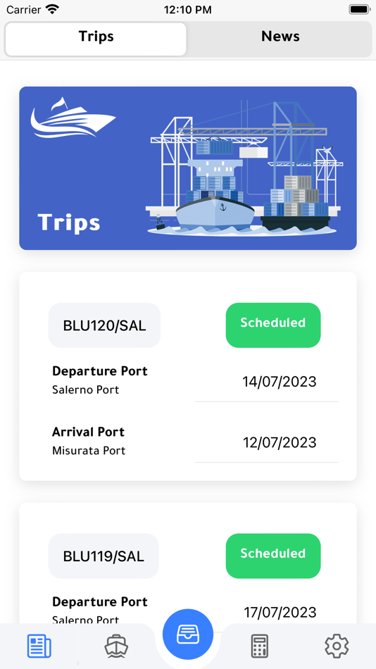 #5. Blue Lines Logistics (iOS) 由: Suheib Faisal Abubaker Sherif
