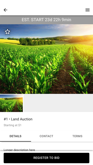 Geswein Auctions Screenshot