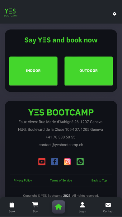 YΞS Bootcamp Screenshot