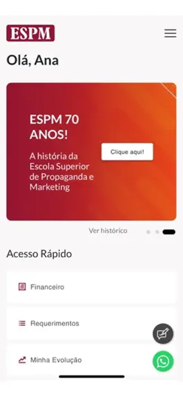 Game screenshot Portal do Aluno ESPM apk