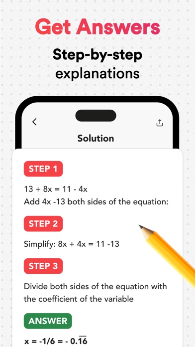 AI Homework Helper・Math Solver Screenshot