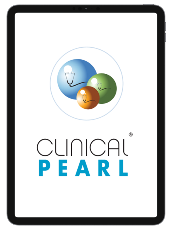 clinical pearl iPad screenshot 1 - Reference app