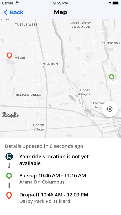 Ride PVTA Screenshot