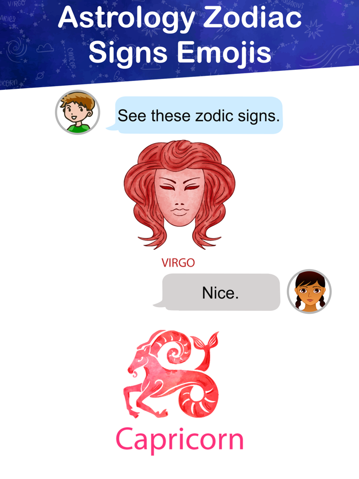 Astrology Zodiac Signs Emojis