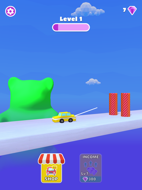Screenshot #4 pour Jelly Car 3D!