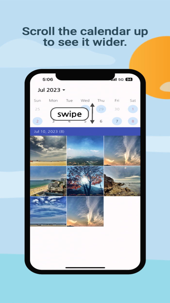 PhotoCalendar - with Calendar
