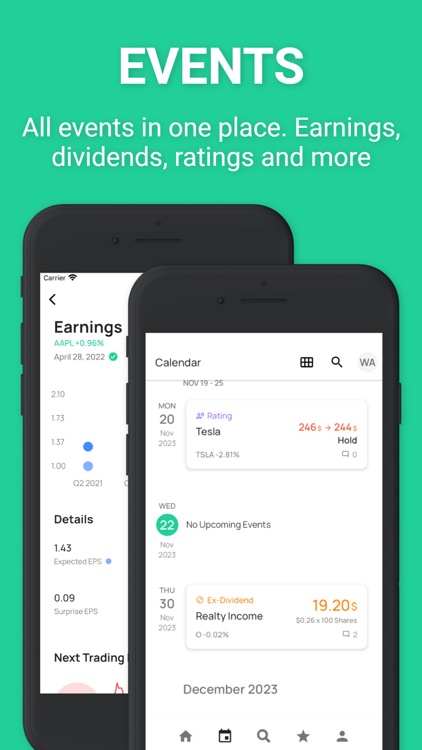 Stock Events Market Tracker screenshot-4