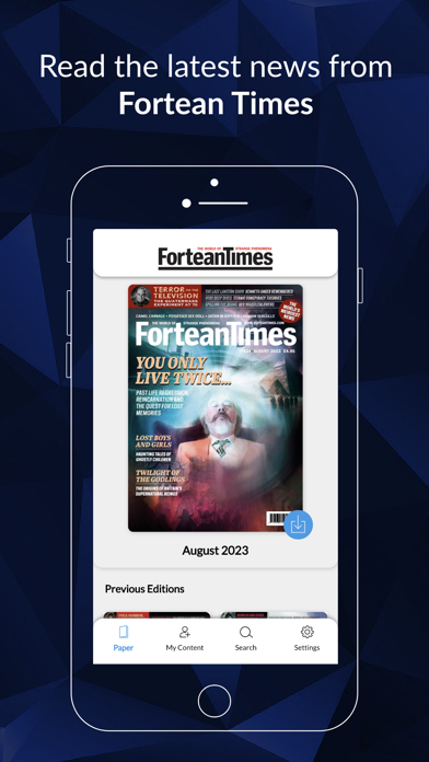 Fortean Times Magazine Screenshot