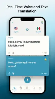 translate: voice & text iphone screenshot 1